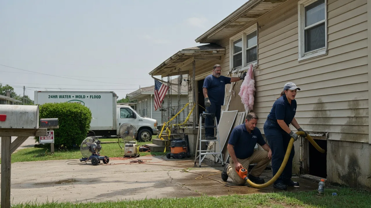 Water Damage Repair in Long Island, KS near me